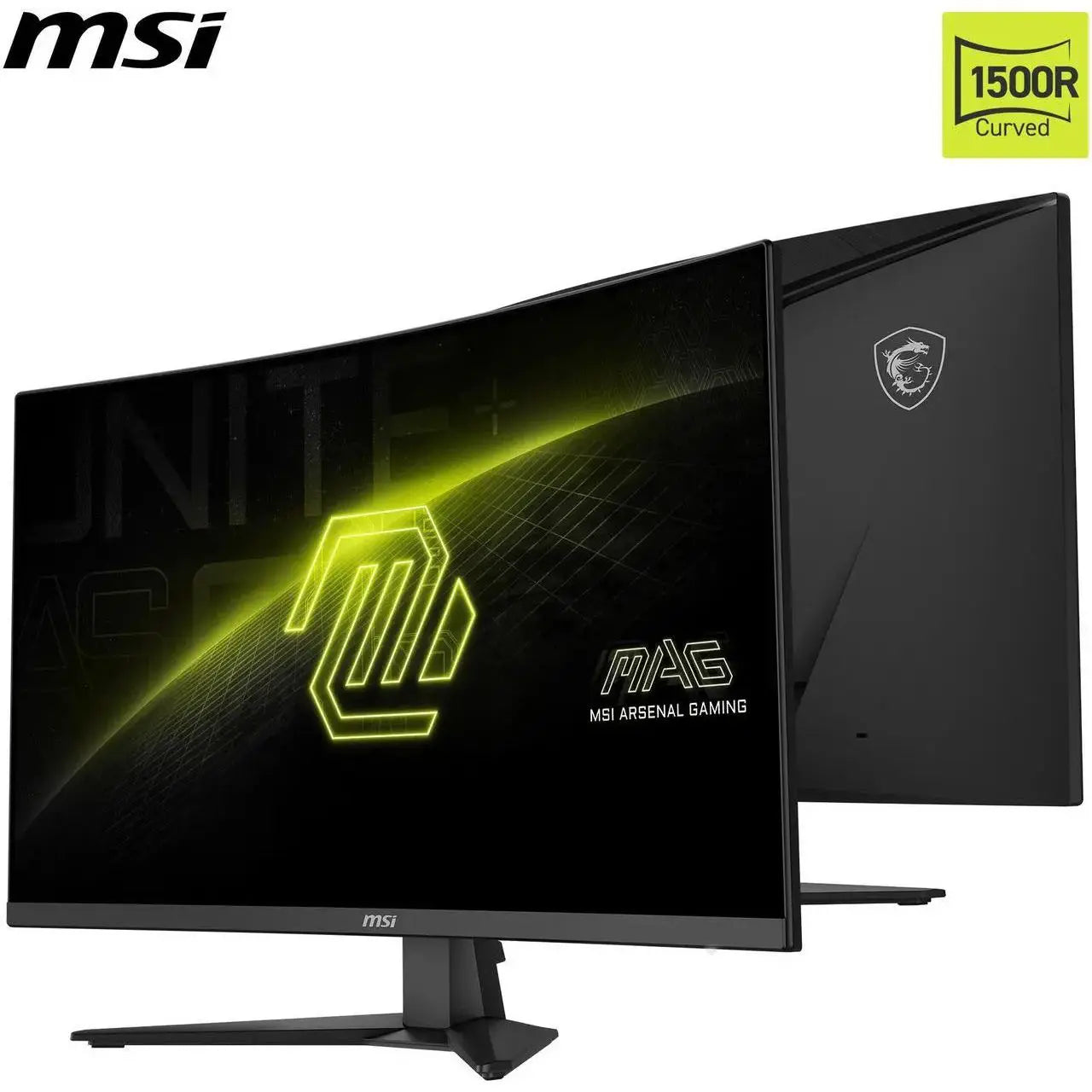 MSI MAG 321CQF E18 31.5" 180 Hz Rapid VA QHD Curved Gaming Monitor