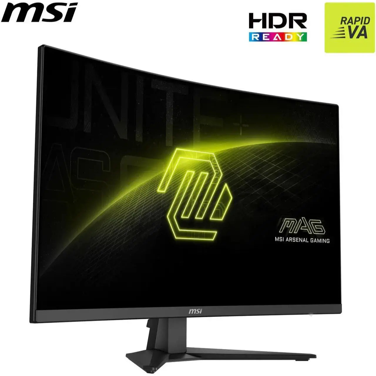 MSI MAG 321CQF E18 31.5" 180 Hz Rapid VA QHD Curved Gaming Monitor - PakByte Computers