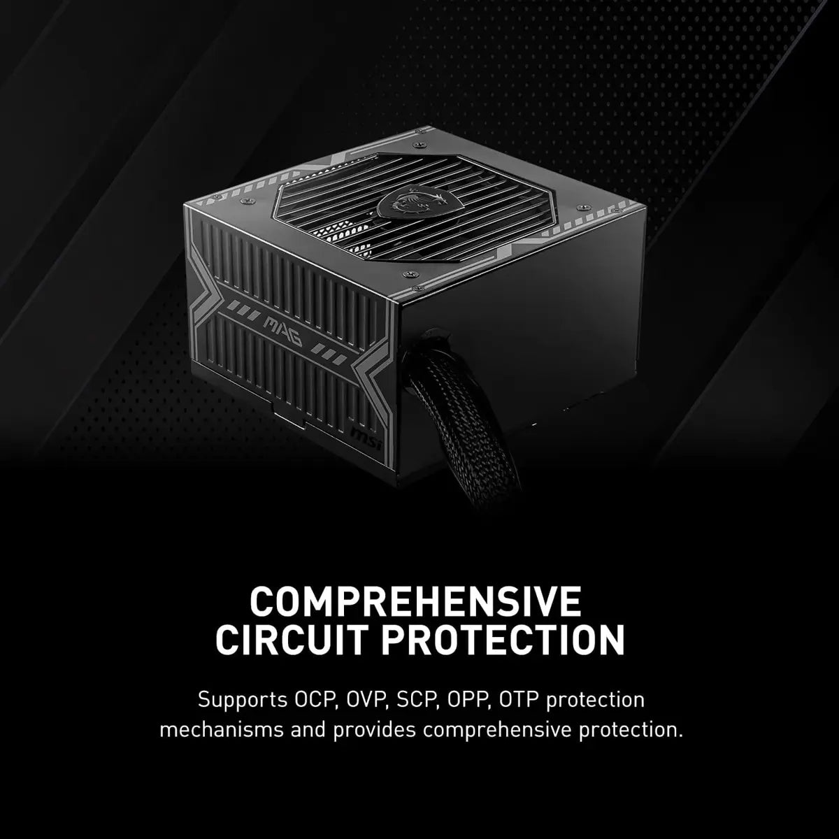 MSI MAG A650BN 80 Plus Bronze Power Supply