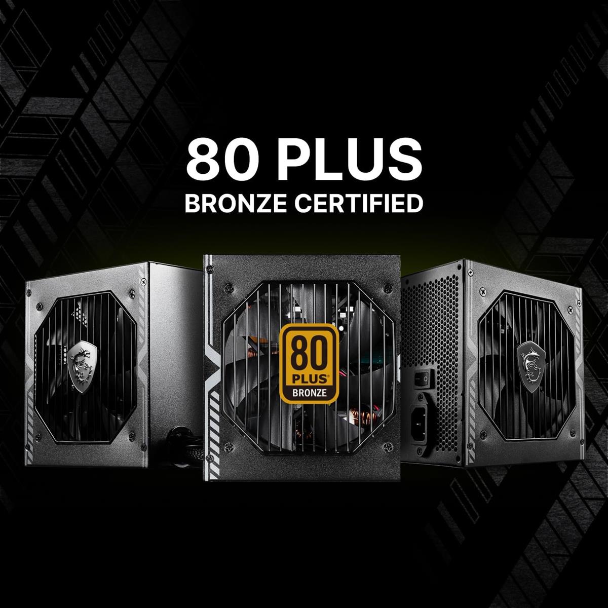 MSI MAG A750BN PCIE5 750W 80 Plus Bronze Power Supply