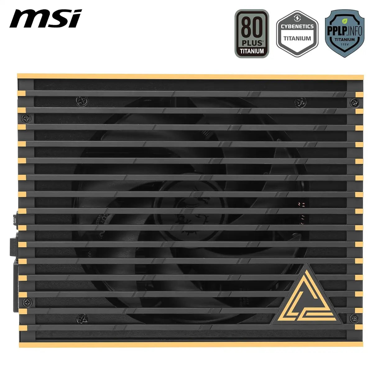 MSI MEG Ai1600T PCIE5 Fully Modular Gaming 80+ Titanium 1600W Power Supply