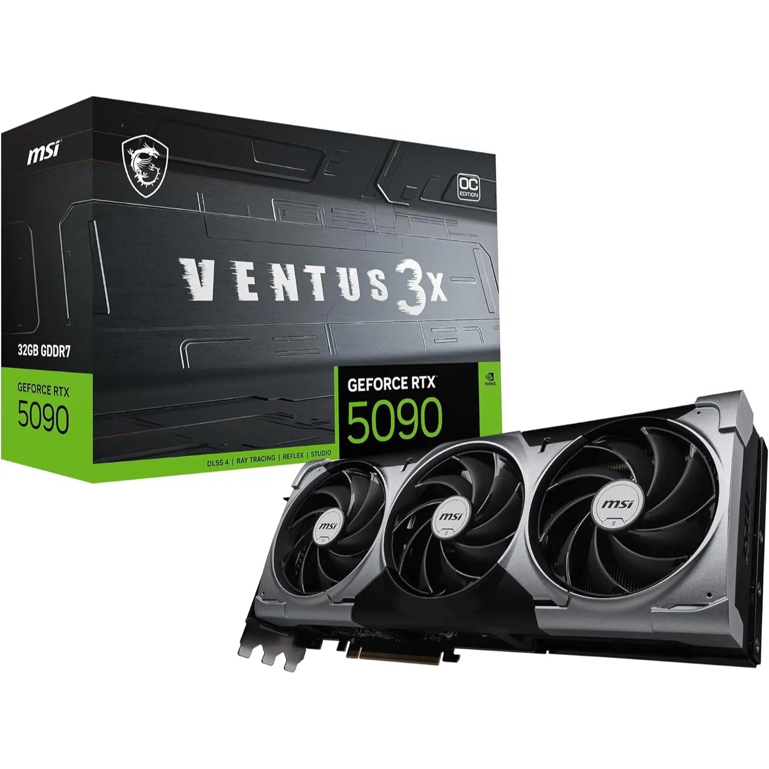 MSI Gaming RTX 5090 32G Ventus 3X OC Graphics Card - PakByte Computers