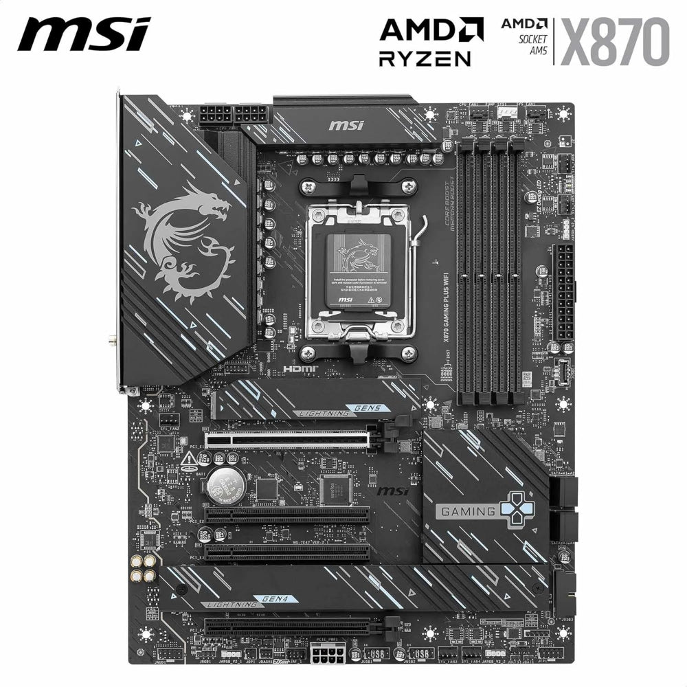 MSI X870 Gaming Plus DDR5 WiFi Motherboard - PakByte Computers