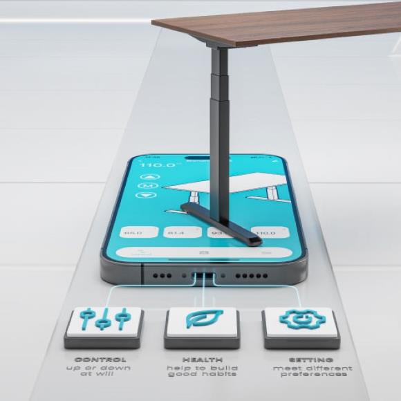MXG SMD-02-AI Dual Motor Electric Sit Stand Desk - PakByte Computers