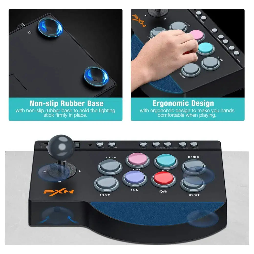 PXN 0082 Arcade Stick PC Street Fighter USB Arcade Stick