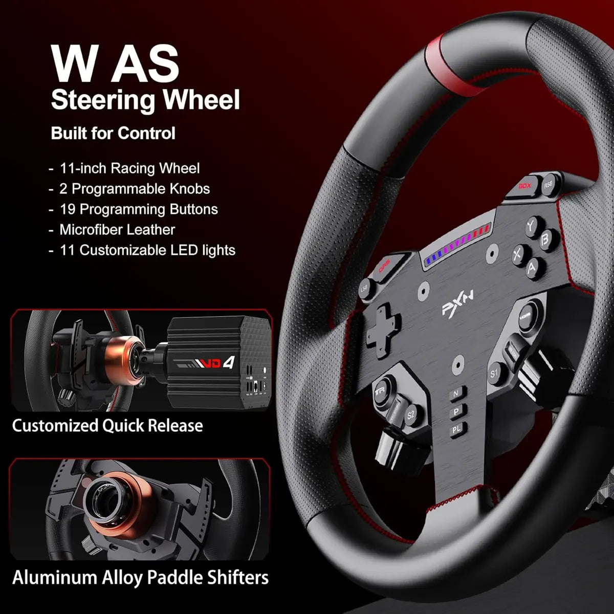 PXN VD4 Bundle – PC Sim Racing Setup