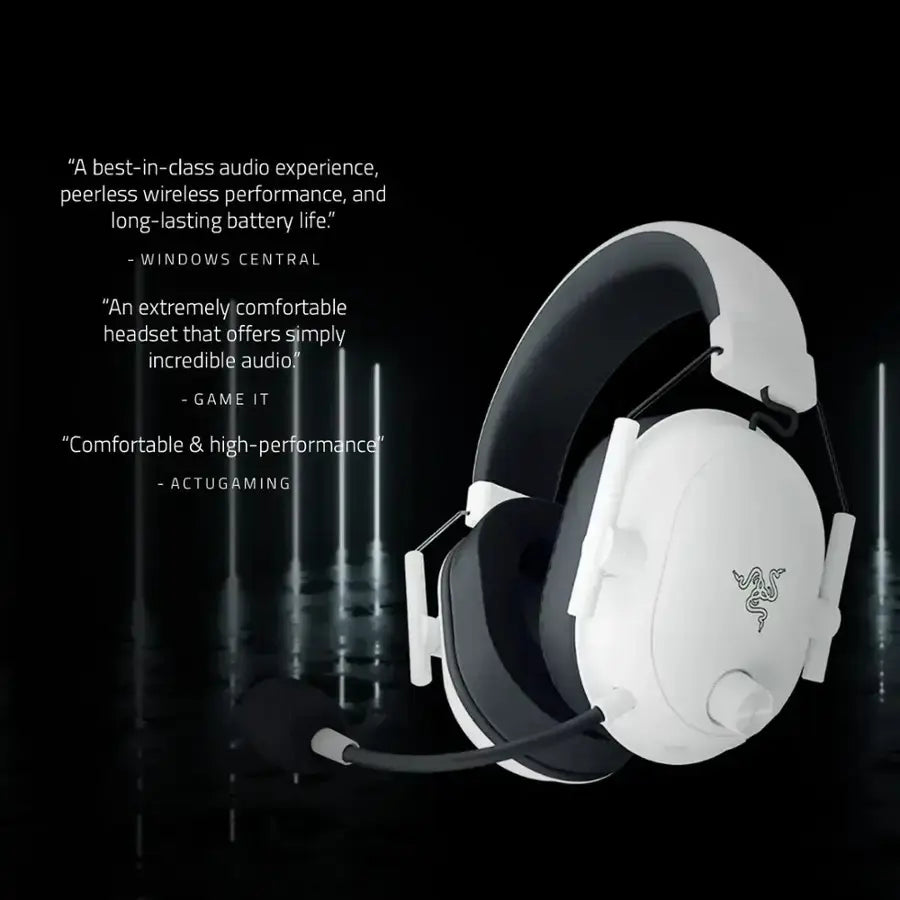 Razer BlackShark V2 HyperSpeed Wireless Gaming Headset - White
