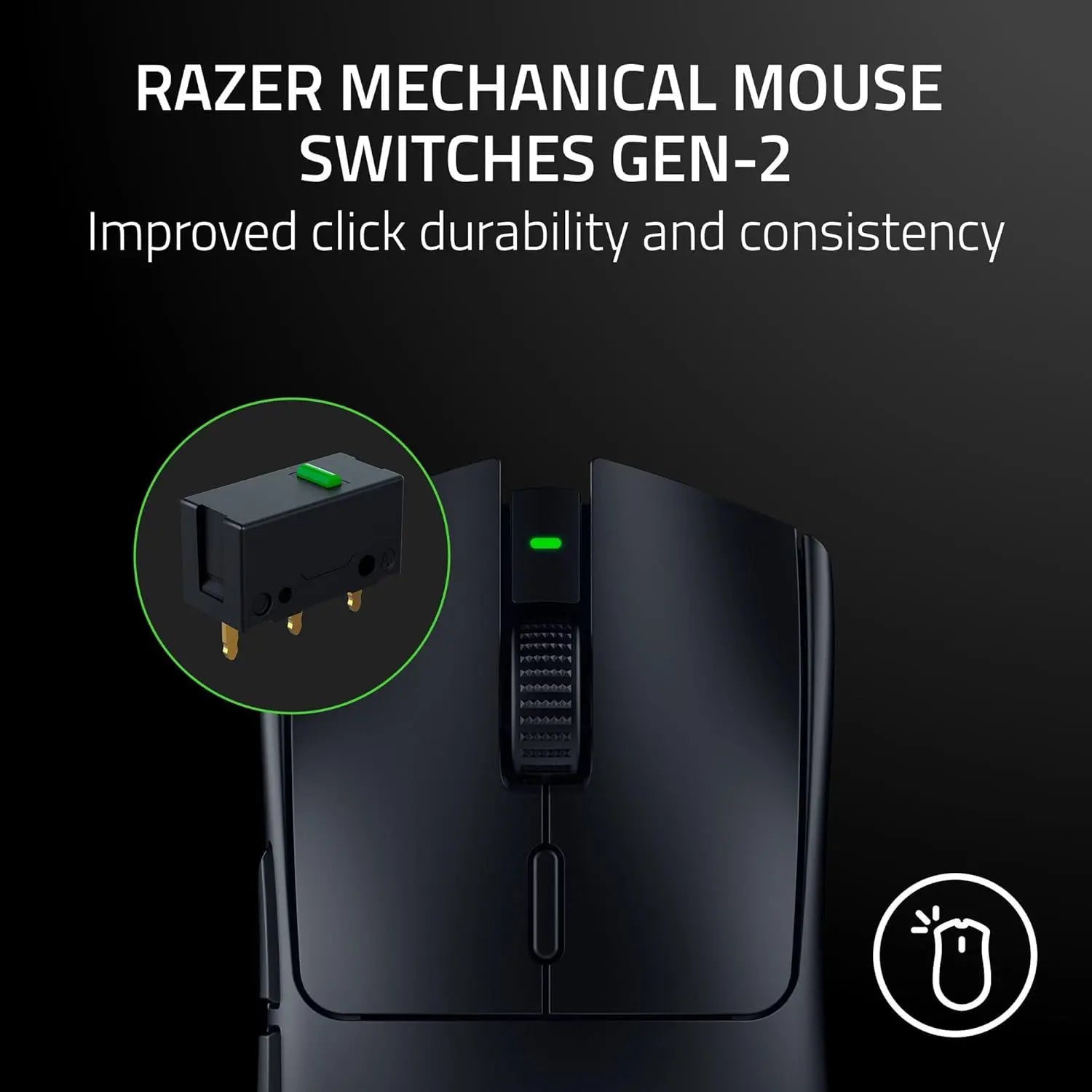 Razer Viper V3 HyperSpeed Wireless Esports Gaming Mouse - Black