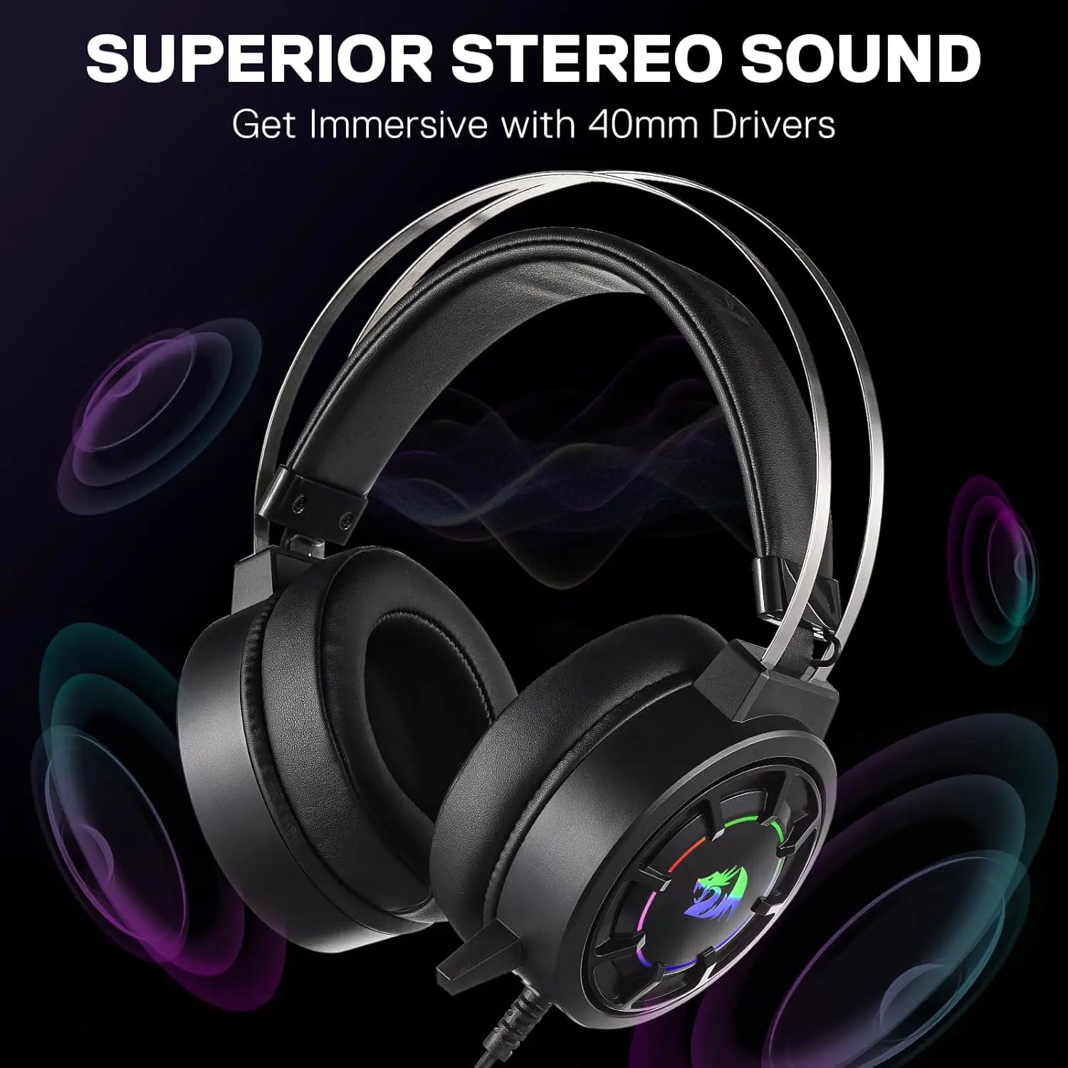 Redragon H314 Grendel RGB Gaming Headset - PakByte Computers