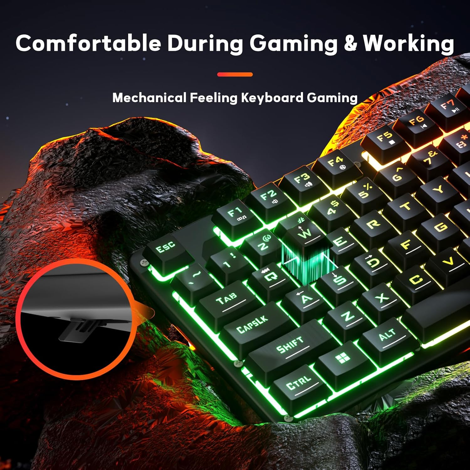 Redragon K521 Rainbow Gaming Keyboard
