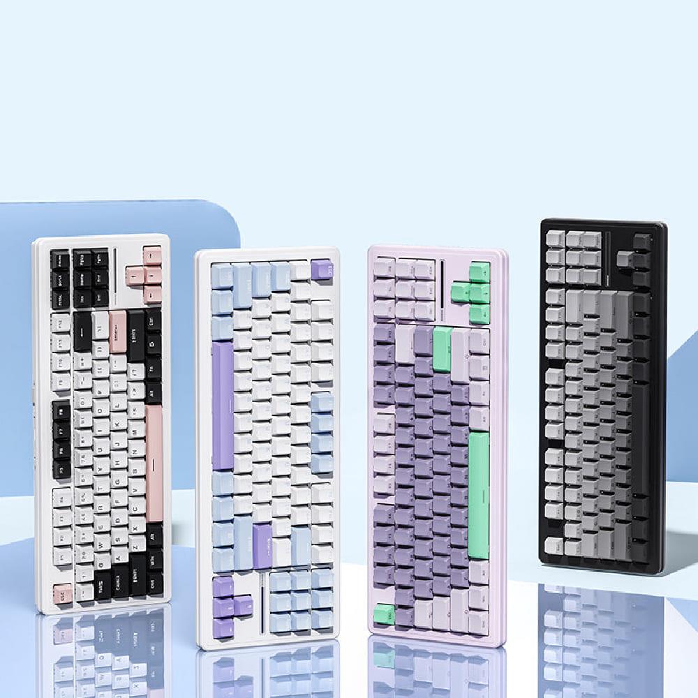 Sama Xinmeng M87 Pro V2 Wireless Keyboard (Rocket Racoon Switch) - Gradient Black