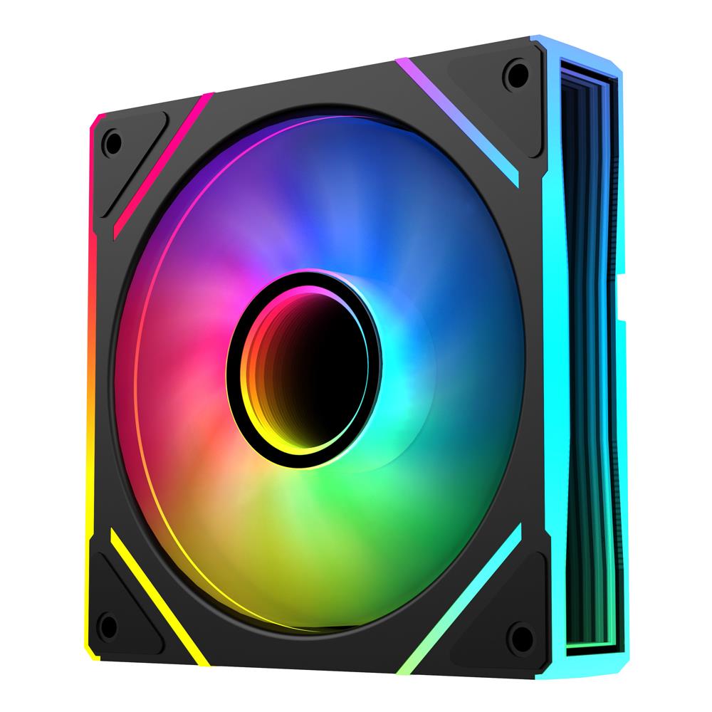 Sama YF1203 Reverse 120mm ARGB Case Cooler Fan Single Pack - Black