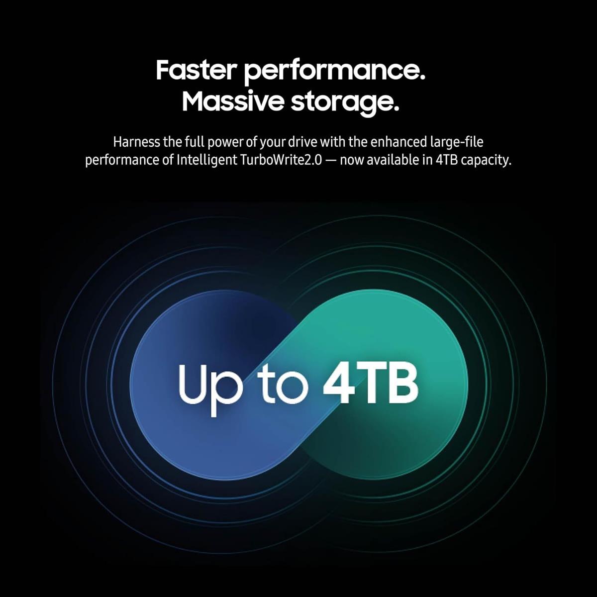 Samsung 990 EVO Plus 4TB SSD, PCIe Gen 4x4 | Gen 5x2 M.2 2280