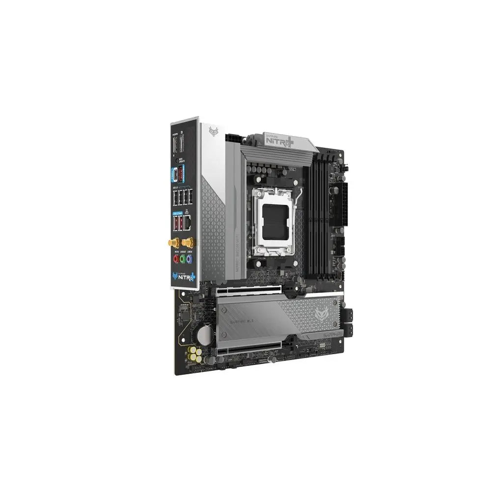 Sapphire Nitro+ B850M Wifi DDR5 AMD AM5 microATX Motherboard