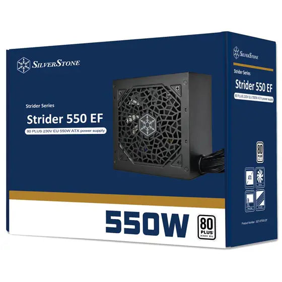 SilverStone Strider 550 EF 80 Plus ATX Power Supply