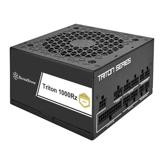 SilverStone Triton 1000Rz Cybenetics Gold 1000W ATX 3.1 PCIe 5 Fully Modular Power Supply - Black