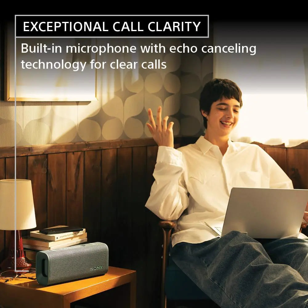 Sony ULT Field 3 Wireless Portable, IP67 Waterproof Bluetooth Speaker - Forest Gray