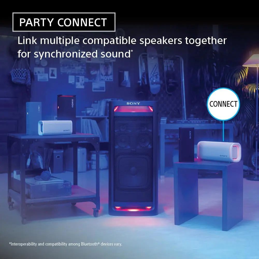 Sony ULT Field 5 Wireless Portable, IP67 Waterproof Bluetooth Speaker - Off White