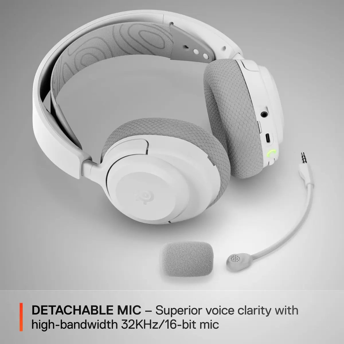 SteelSeries Arctis Nova 3P Wireless PlayStation Gaming Headset - White