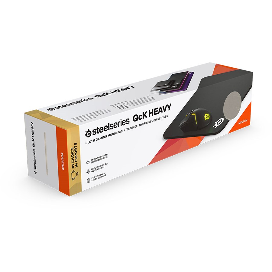 SteelSeries QcK Heavy Gaming Mousepad – Large - PakByte Computers
