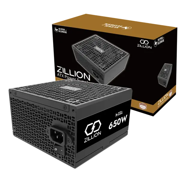 Super Flower Zillion Silver 650W ATX 3.1 Power Supply