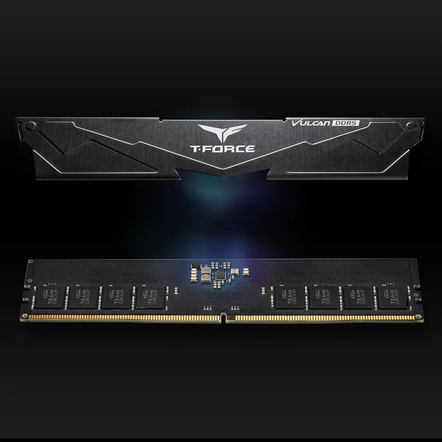 TeamGroup T-Force Vulcan 64GB (2x32GB) 6000MHz CL38 DDR5 Desktop Memory Ram - Black - PakByte Computers