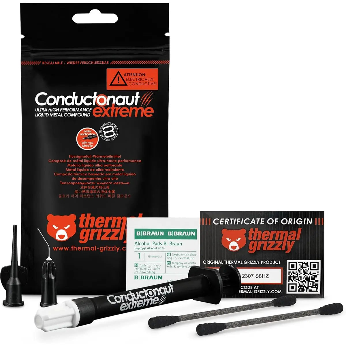 Thermal Grizzly Conductonaut Extreme 1 Gram High Performance Thermal Paste