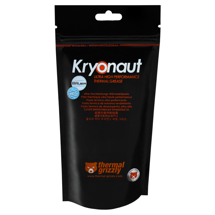Thermal Grizzly Kryonaut High Performance Thermalpaste 1G - PakByte Computers
