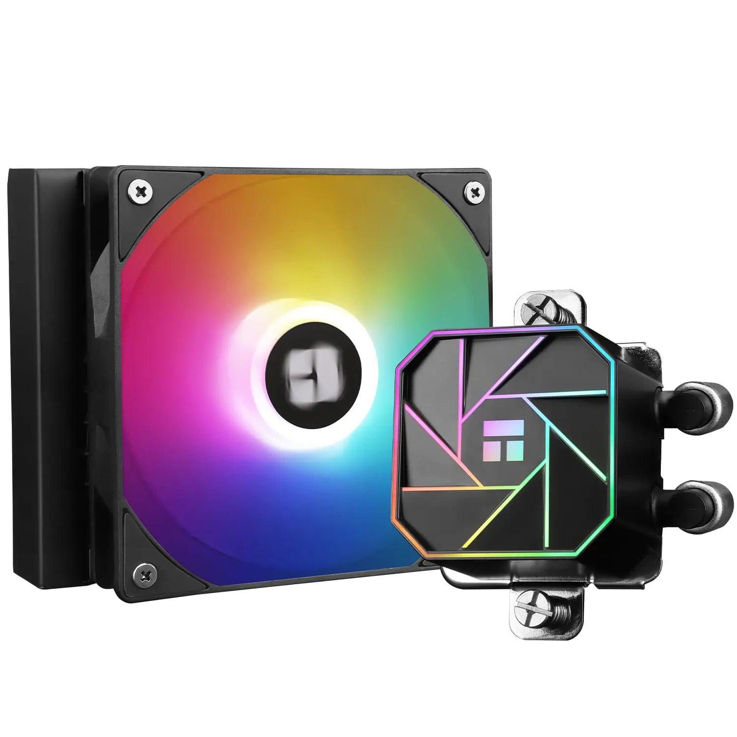 Thermalright Aqua Elite 120 V3 Liquid CPU Cooler, PWM ARGB Fan with S-FDB Bearings - Black