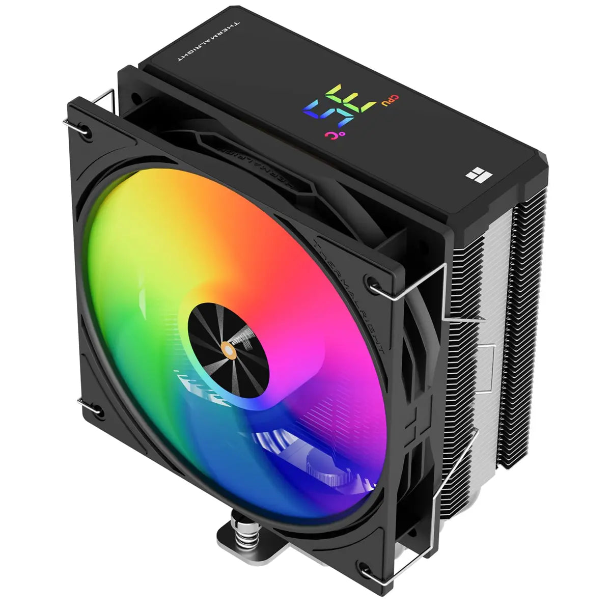 Thermalright Assassin X 120 R Digital ARGB Black CPU Cooler - Black