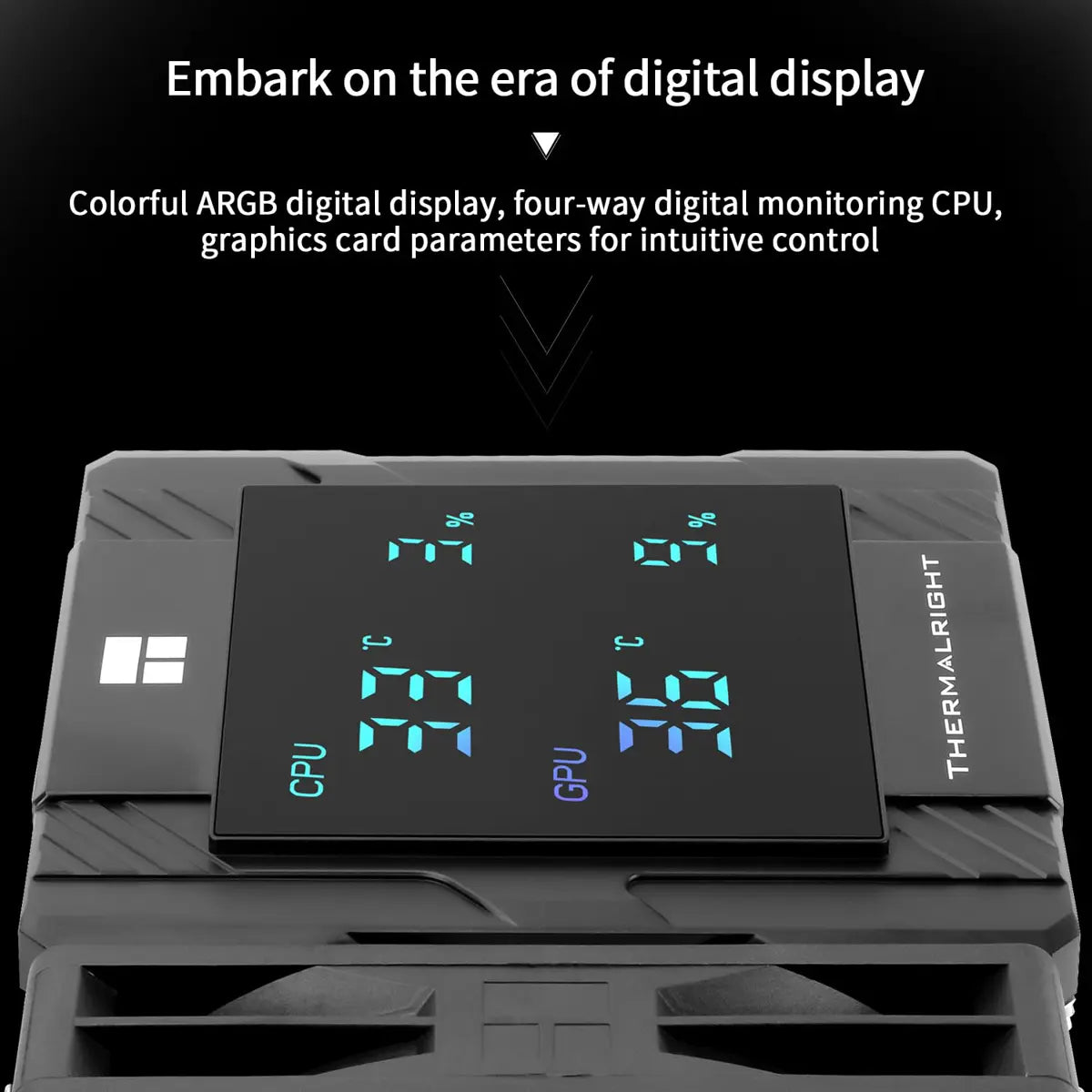 Thermalright Peerless Assassin 120 Digital ARGB CPU Air Cooler - Black