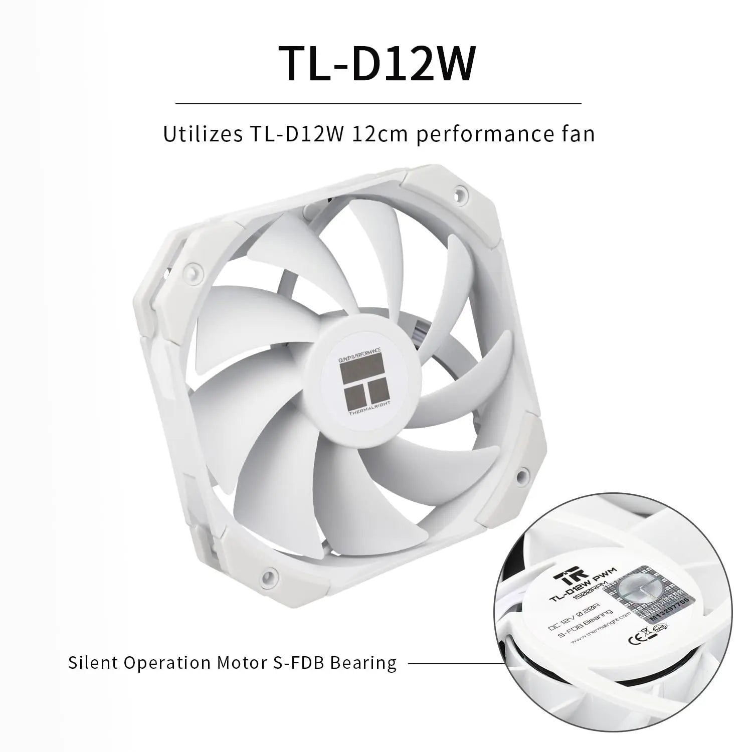 Thermalright Peerless Assassin 120 Mini CPU Air Cooler - White