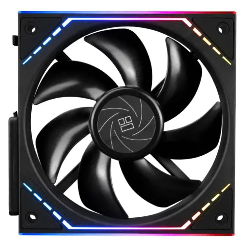 Thermalright TL-M12QR X3 120mm PC Reverse Blade Case Fans - Black