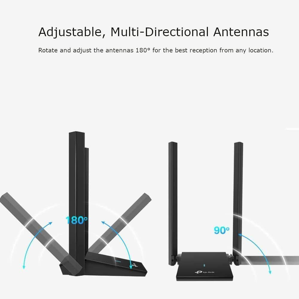 TP-Link Archer TX20U Plus AX1800 Wi-Fi 6 Dual Antennas High Gain Wireless USB 3.0 Adapter - PakByte Computers