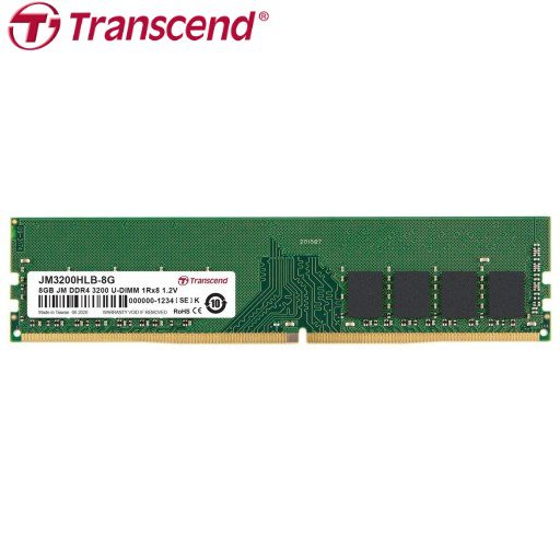 Transcend 8GB 3200MHz DDR4 Desktop Memory