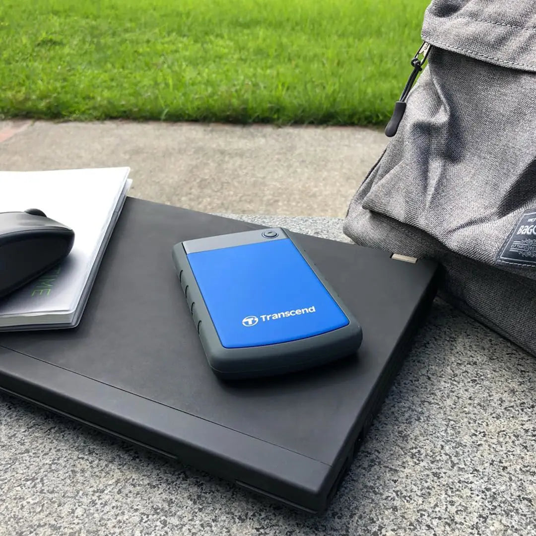 Transcend StoreJet 25H3B 4TB USB 3.1 Portable Hard Drive - Blue - PakByte Computers