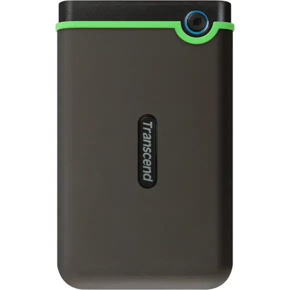 Transcend 4TB StoreJet 25M3S USB 3.1 Portable Hard Drive Rugged, Anti-Shock Resistant (Iron Grey) TS4TSJ25M3S - PakByte Computers