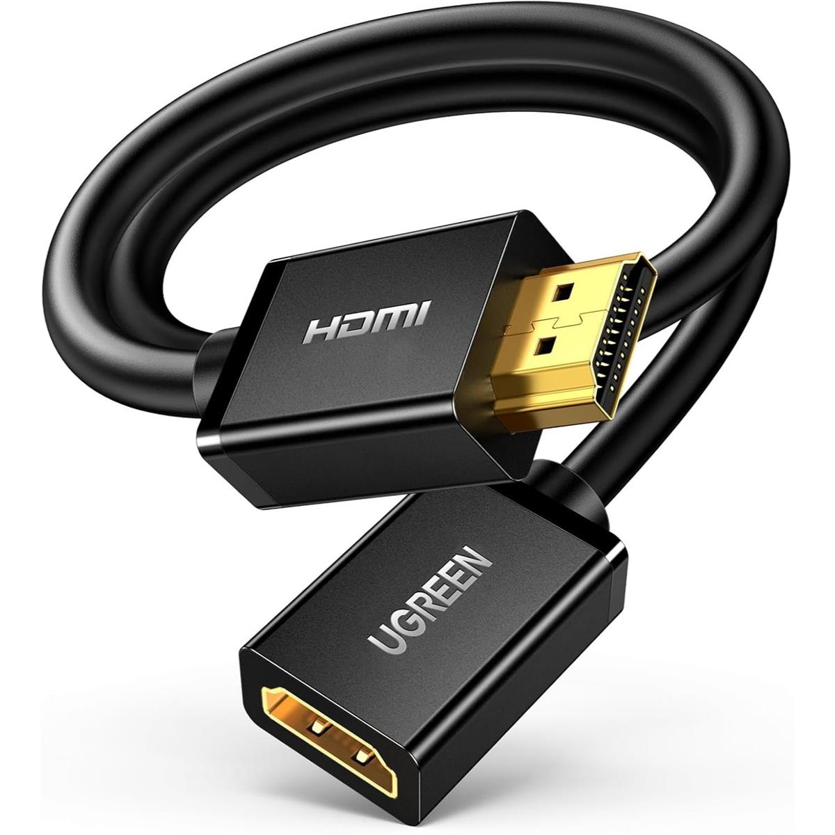 Ugreen 10146 HDMI Extension Cable 4K HDMI Extender 5M Male to Female Adapter Cord