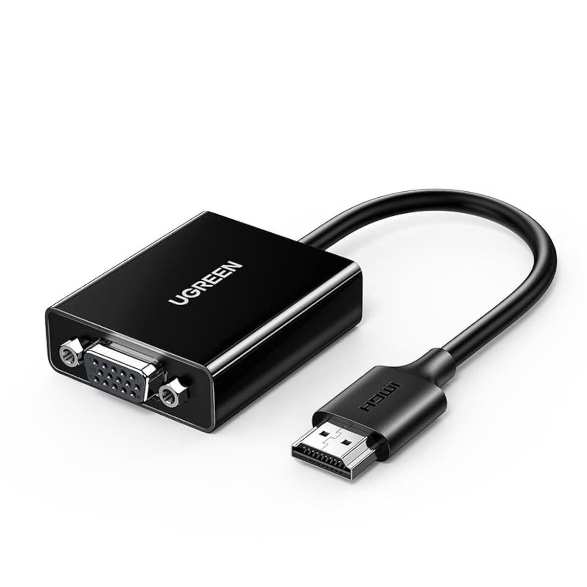 Ugreen 90813 HDMI to VGA Converter with Power Port