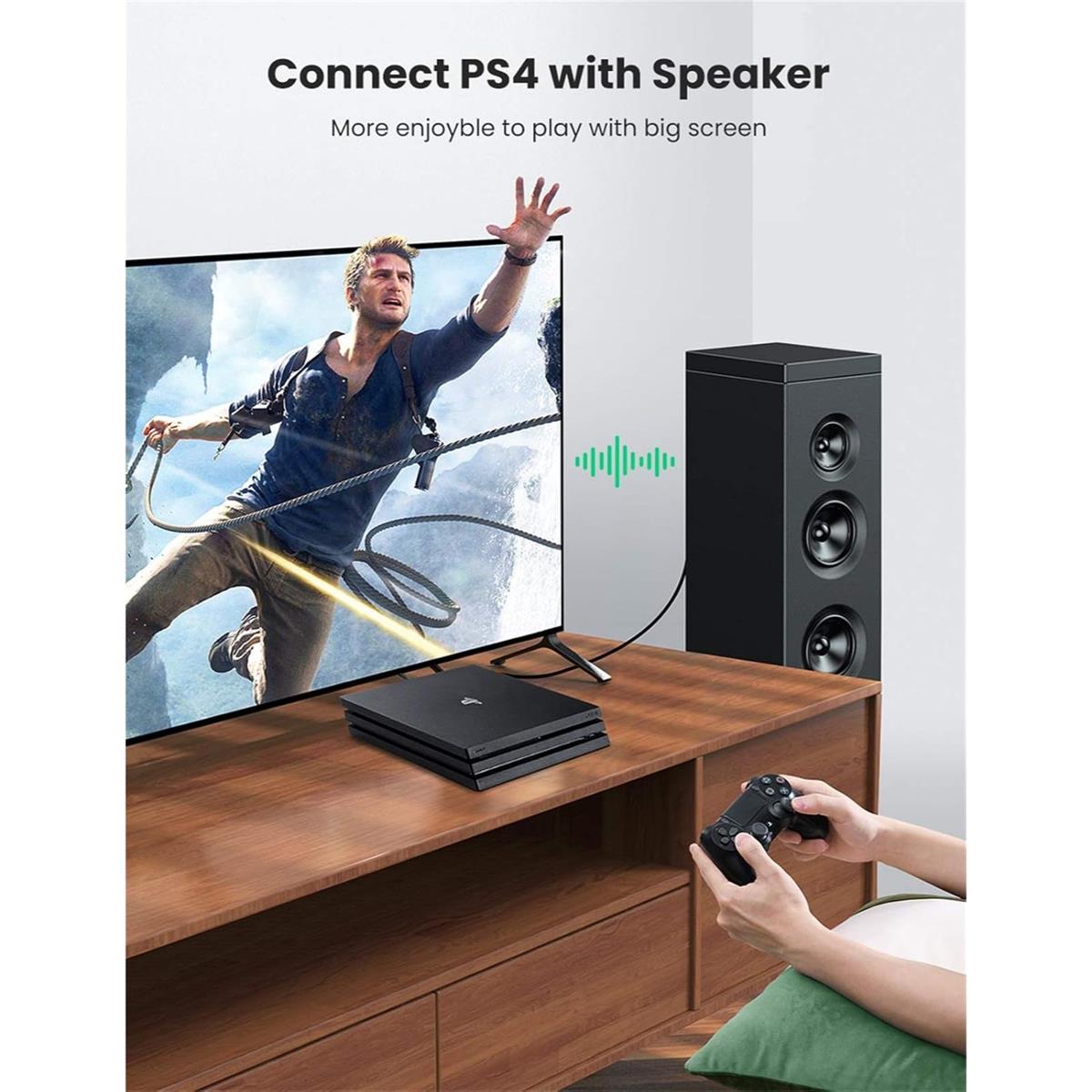 Ugreen 70892 Optical Fiber Audio Digital Toslink Cable