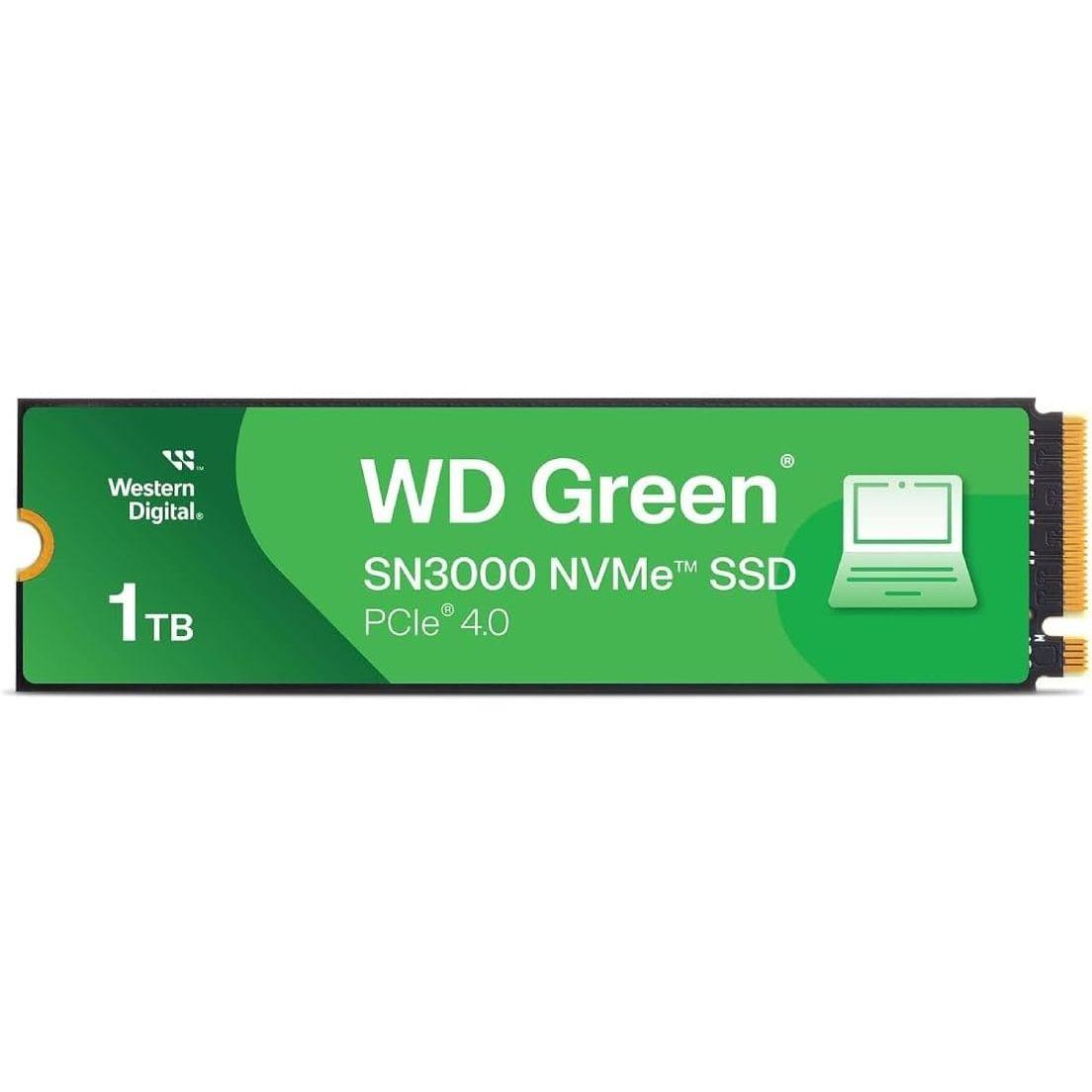 Western Digital WD Green SN3000 1TB NVMe Internal SSD