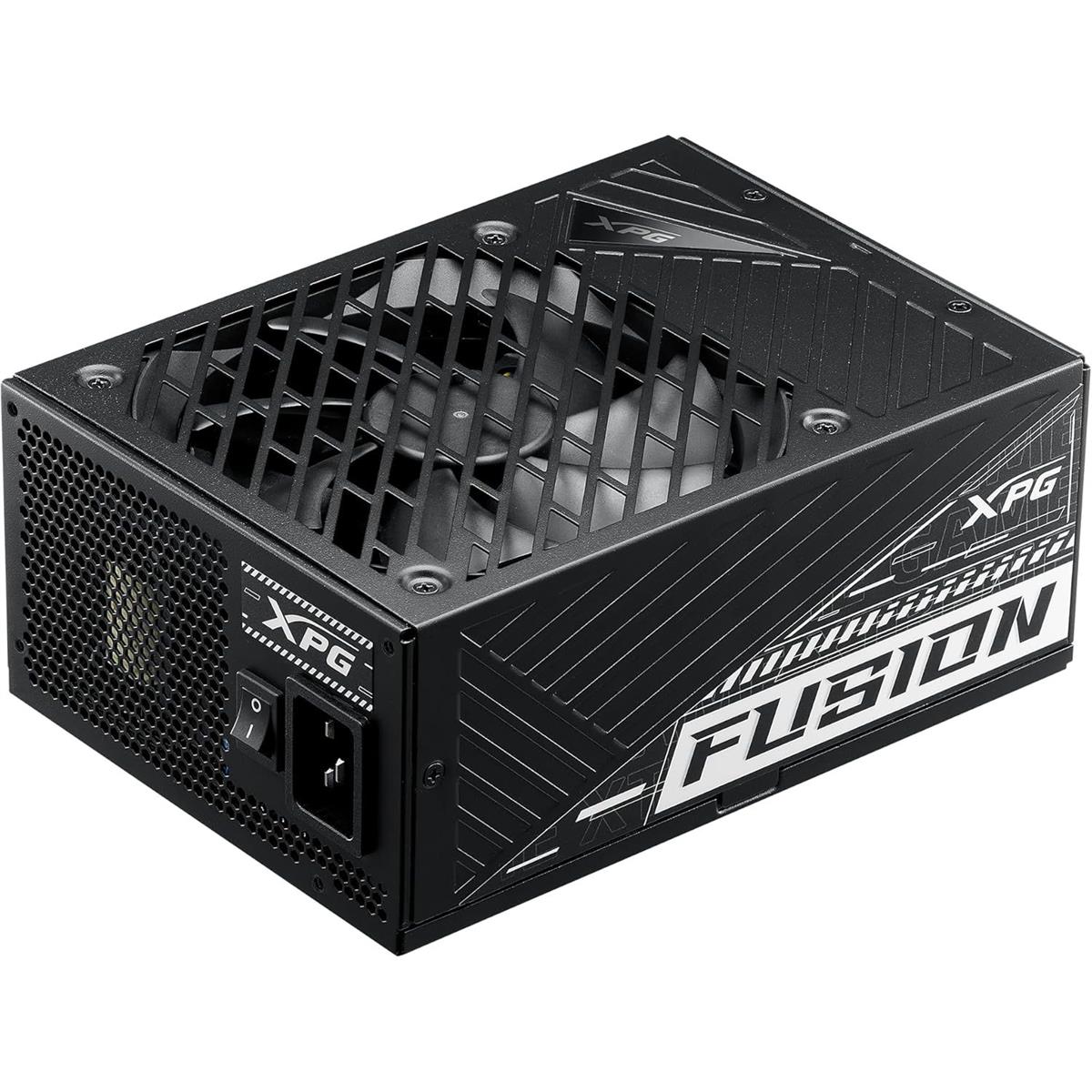 XPG Fusion 1600W PCIE 5 & ATX 3.0 Power Supply - Full Digital, Full Modular, 80 Plus and Cybenetics Titanium Certified