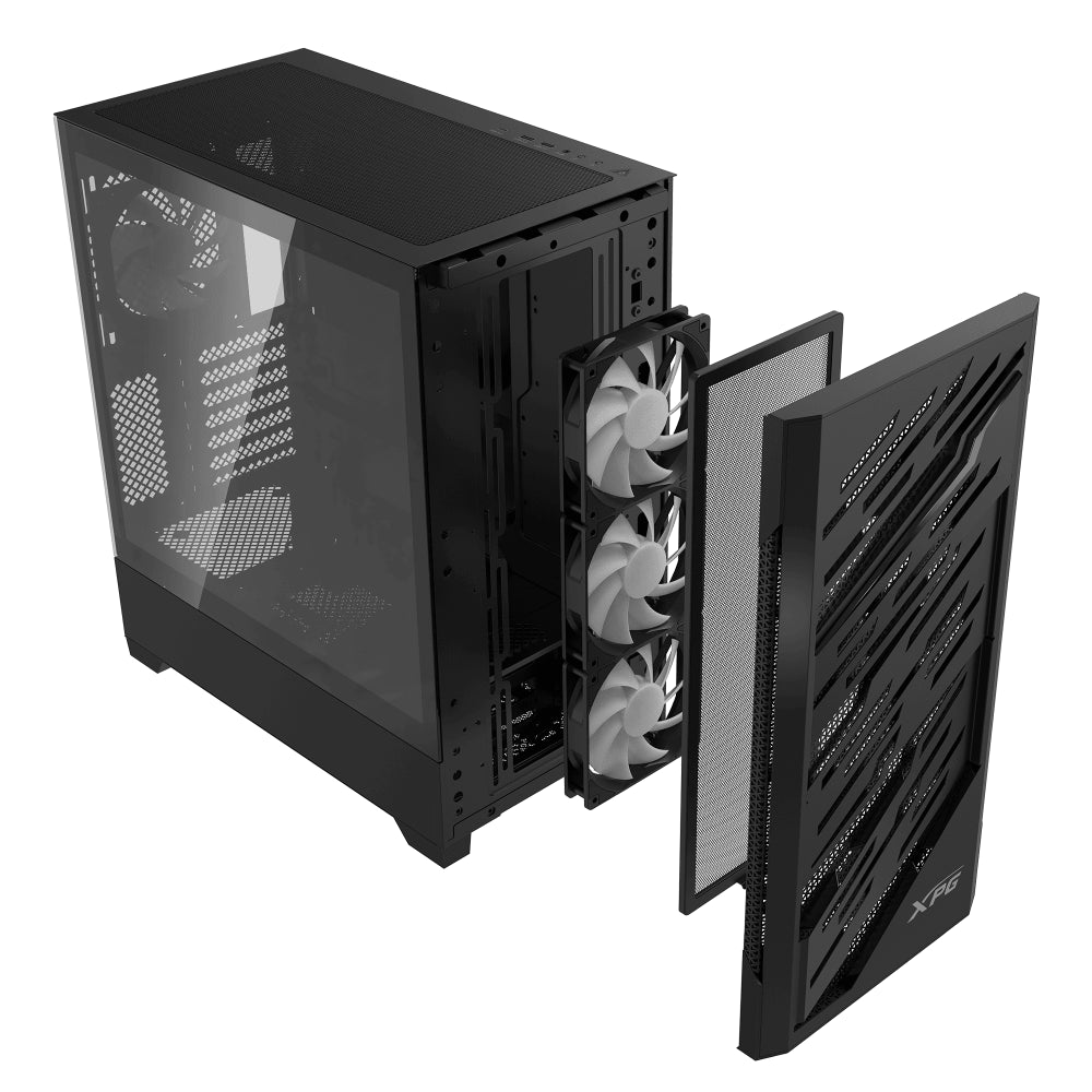 XPG STARKER AIR BTF E-ATX RGB Mid Tower Gaming Case – Black - PakByte Computers