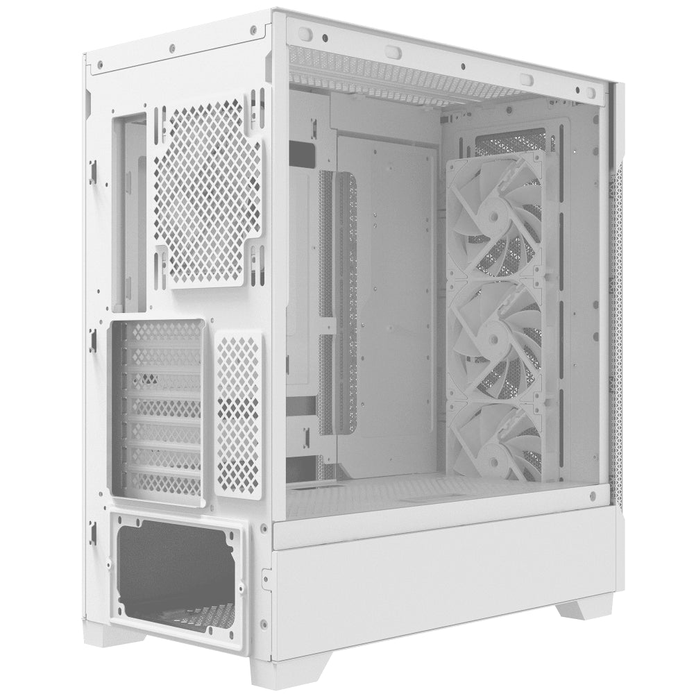XPG STARKER AIR BTF E-ATX RGB Mid Tower Gaming Case - White - PakByte Computers