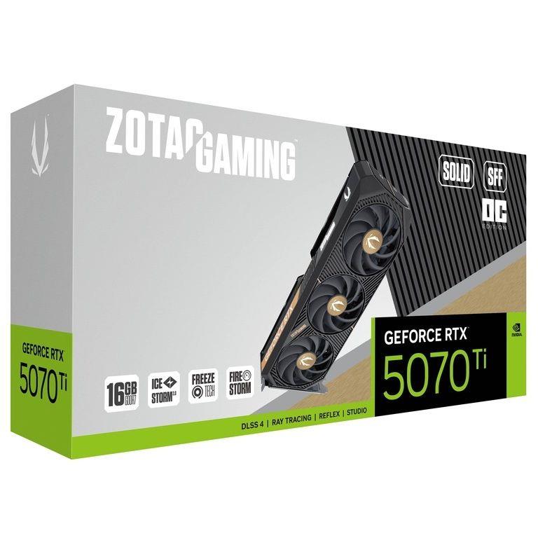 Zotac Gaming GeForce RTX 5070 Ti Solid SFF OC 16GB Graphics Card - PakByte Computers