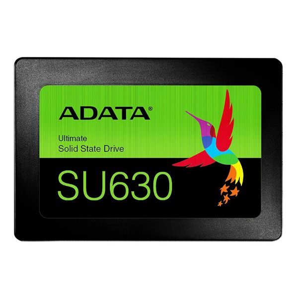 ADATA SSD630 2.5-inch SSD displayed, highlighting its modern design and suitability for high-speed data storage solutions.