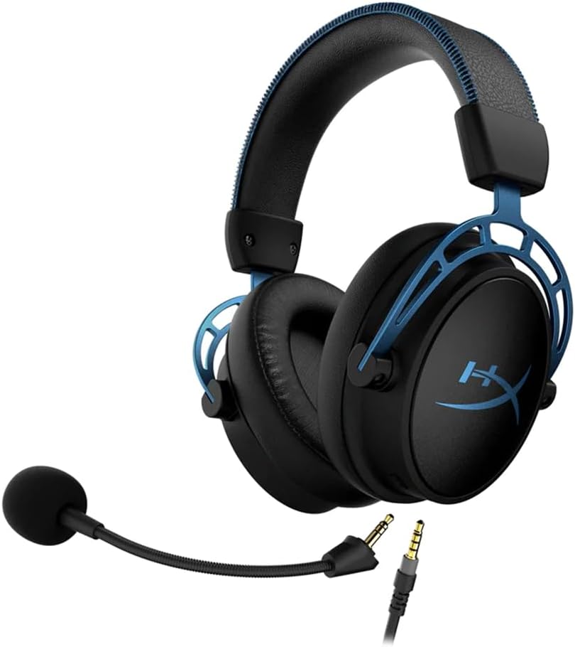HyperX Cloud Alpha S - PC Gaming Headset, 7.1 Surround Sound - Blue - PakByte  