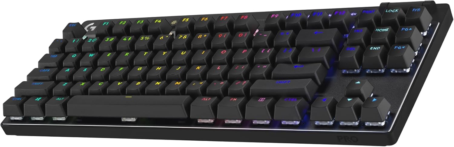 Logitech G Pro X TKL Lightspeed Wireless Mechanical Gaming Keyboard - Black (Tactile Switches)