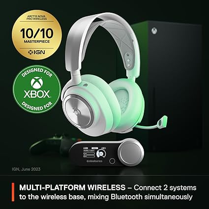 SteelSeries Arctis Nova PRO Wireless Headphone for XBOX - White - PakByte  