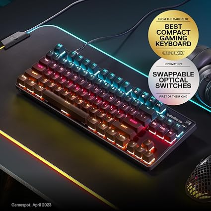 SteelSeries Apex 9 TKL Gaming Keyboard - PakByte  